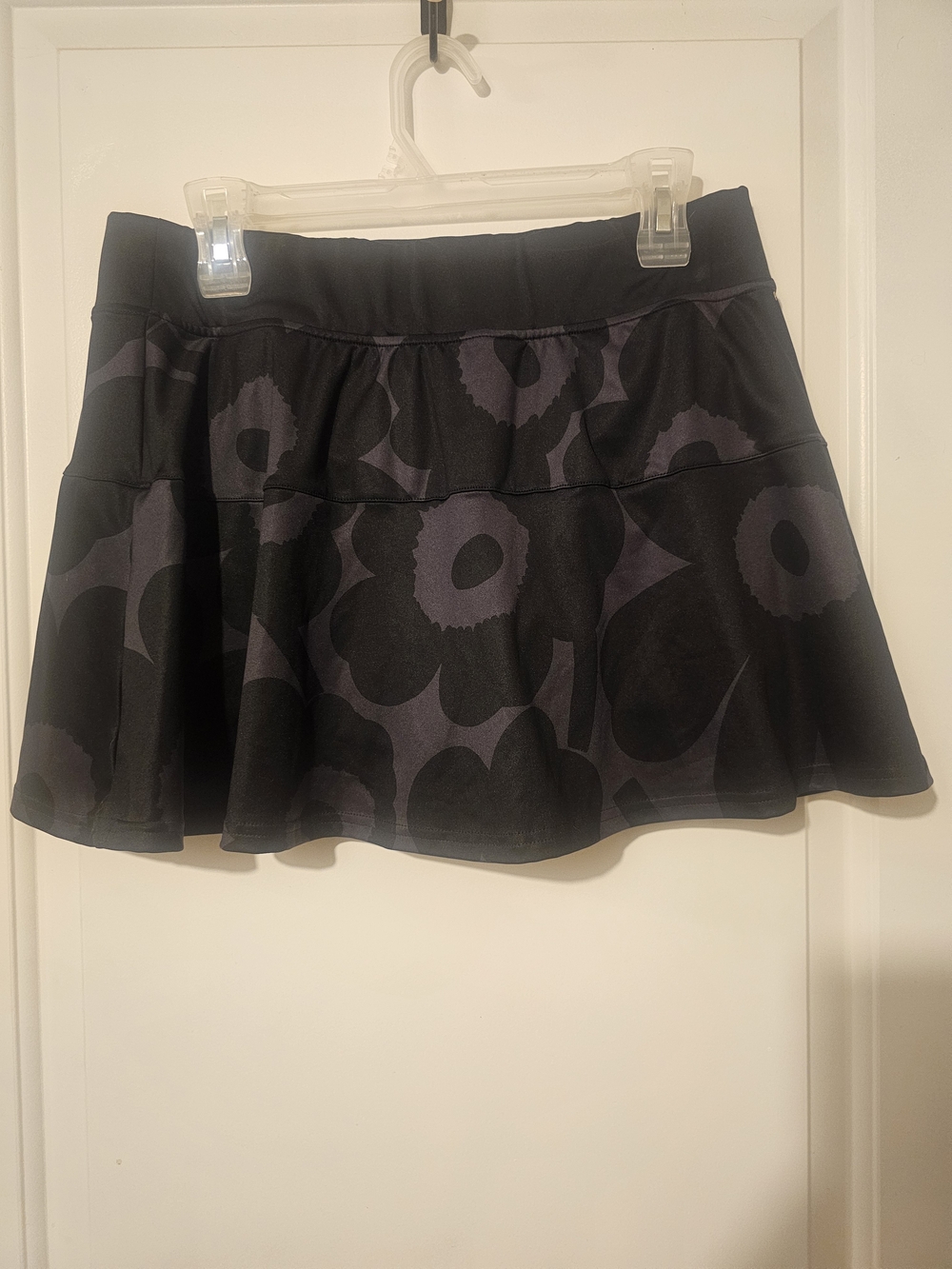 Adidas x Marimekko Black Floral Tennis / Pickleball Skirt